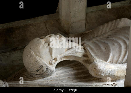 William Sponne tomb detail, St. Lawrence`s Church, Towcester, Northamptonshire, England, UK Stock Photo